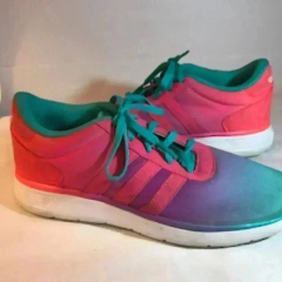 Adidas Neo Raleigh‎ Cloud Foam Sneaker Low Top Womens Sz 6 - Picture 2 of 8